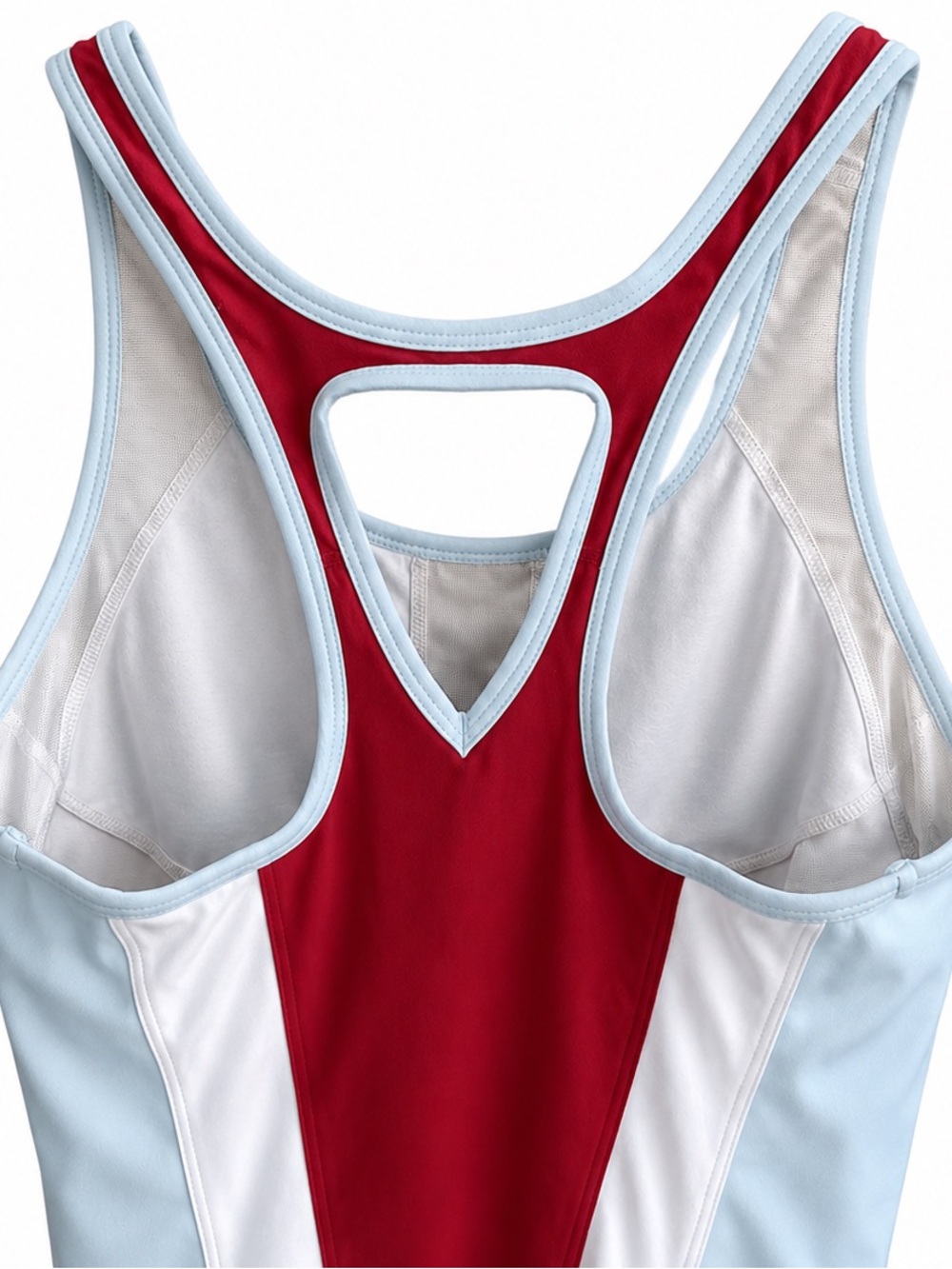 Nike DriFit | Vintage Y2K Racerback Tank Top | Red, White & Blue | Women’s M - Picture 5 of 11
